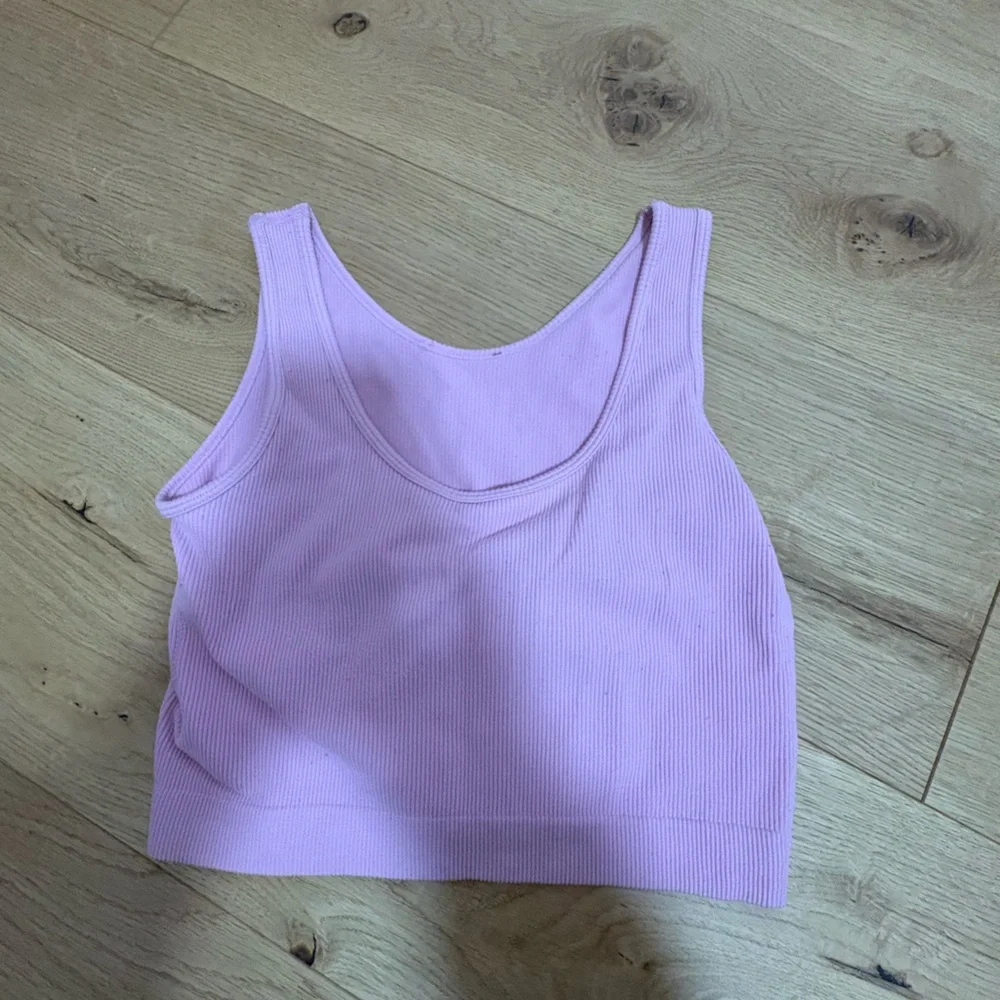 Lilac Ribbed Tank Top - Picture 1 of 1
